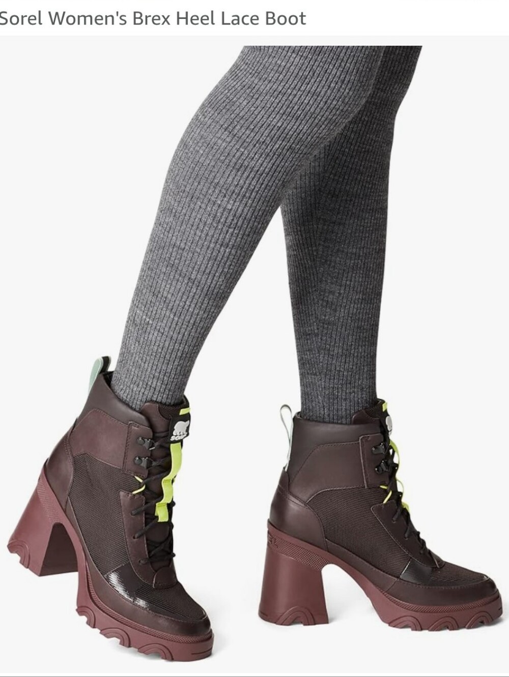 Sorel Women's Brex Heel Lace Boot